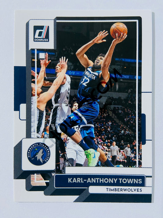 Karl-Anthony Towns - Minnesota Timberwolves 2022-23 Panini Donruss #95