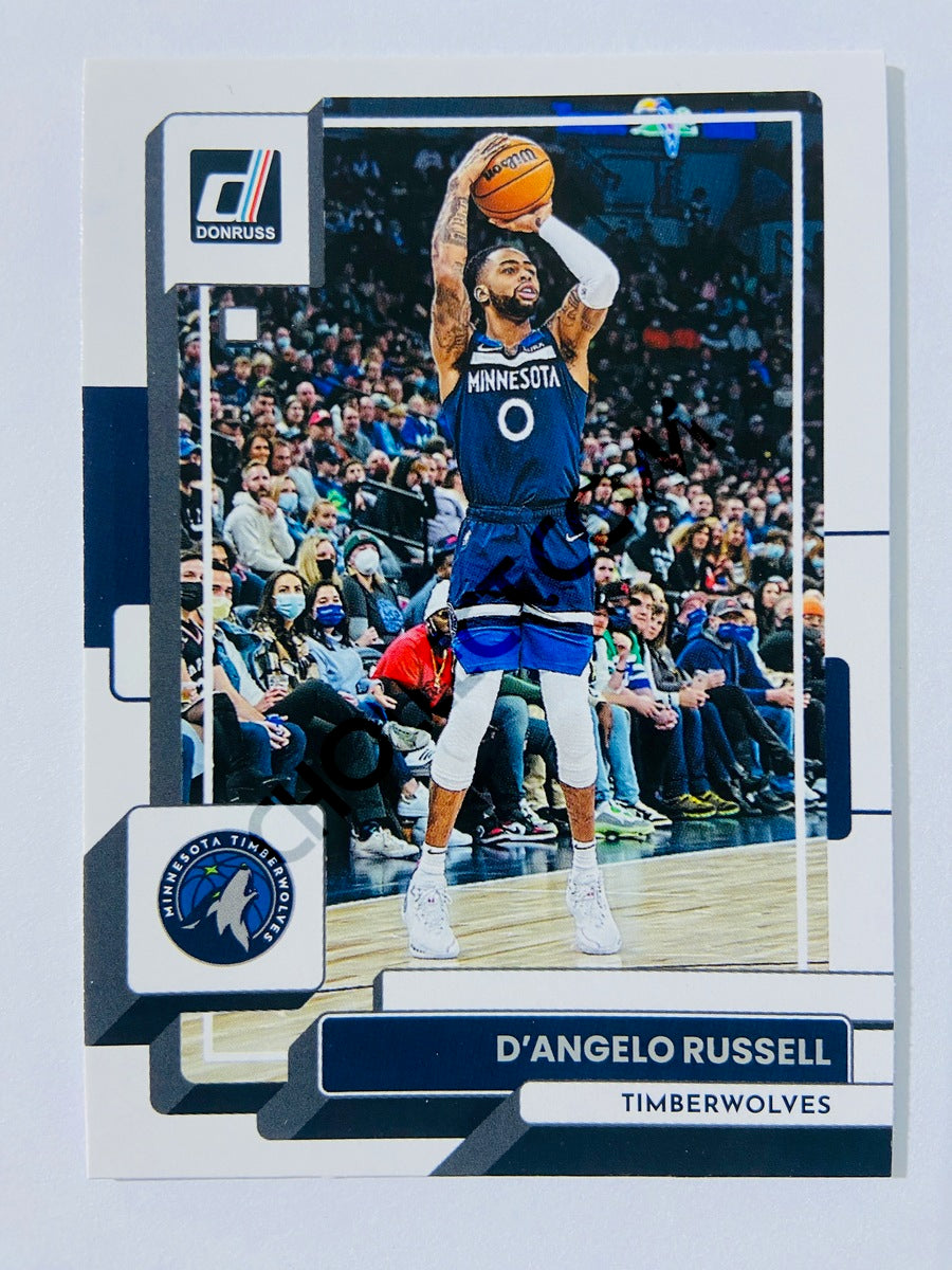 D'Angelo Russell - Minnesota Timberwolves 2022-23 Panini Donruss #97