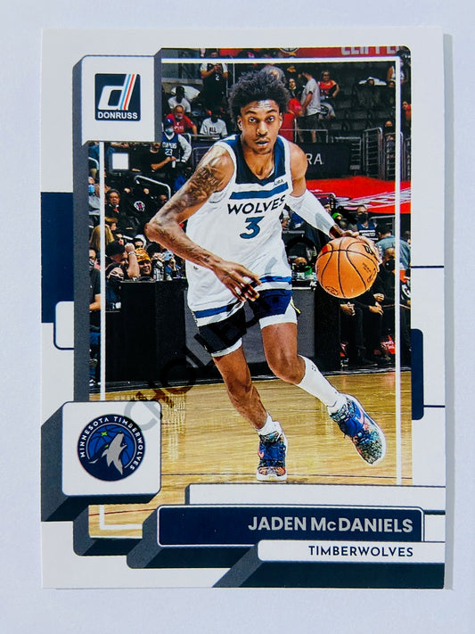 Jaden McDaniels - Minnesota Timberwolves 2022-23 Panini Donruss #98