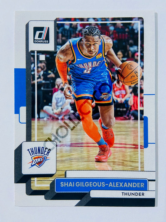 Shai Gilgeous-Alexander - Oklahoma City Thunder 2022-23 Panini Donruss #100