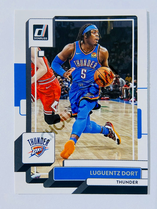 Luguentz Dort - Oklahoma City Thunder 2022-23 Panini Donruss #101