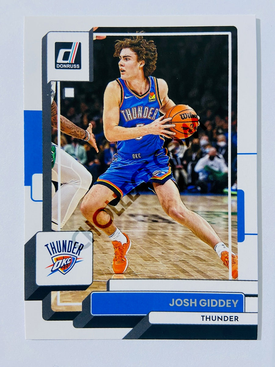 Josh Giddey - Oklahoma City Thunder 2022-23 Panini Donruss #102