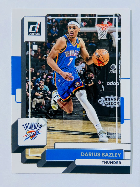 Darius Bazley - Oklahoma City Thunder 2022-23 Panini Donruss #104