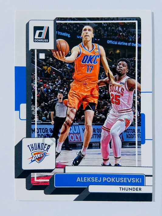 Aleksej Pokusevski - Oklahoma City Thunder 2022-23 Panini Donruss #105