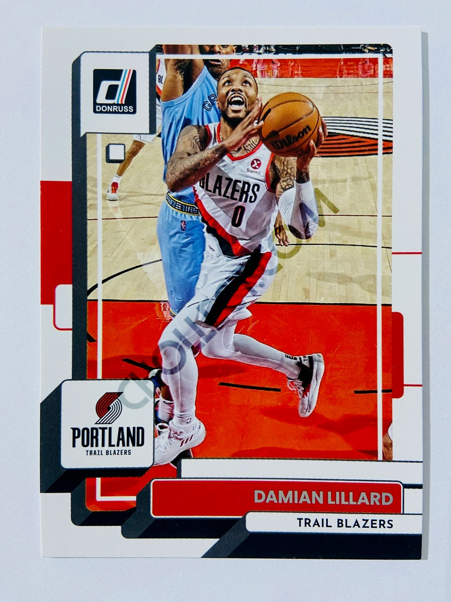 Damian Lillard - Portland Trail Blazers 2022-23 Panini Donruss #106