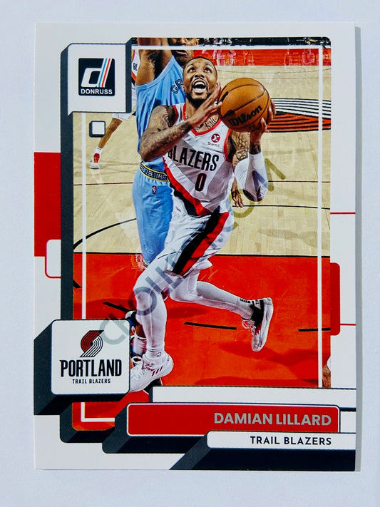 Damian Lillard - Portland Trail Blazers 2022-23 Panini Donruss #106