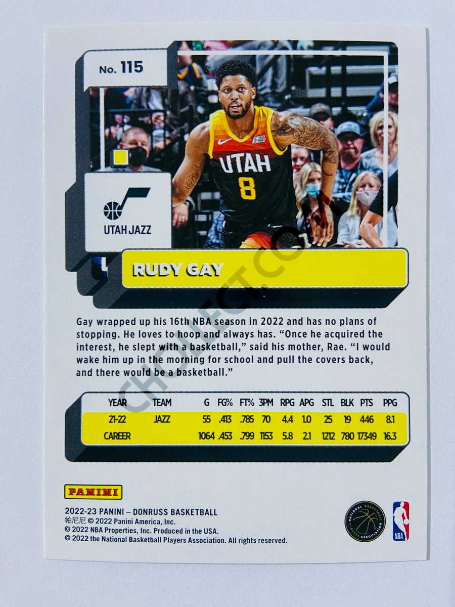Rudy Gay - Utah Jazz 2022-23 Panini Donruss #115
