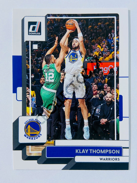 Klay Thompson - Golden State Warriors 2022-23 Panini Donruss #117