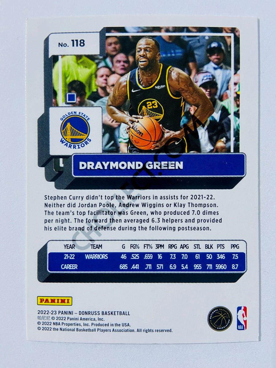 Draymond Green - Golden State Warriors 2022-23 Panini Donruss #118