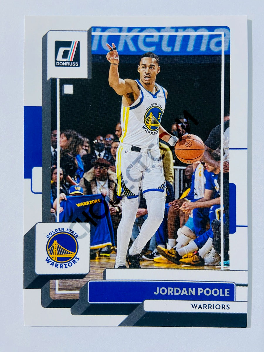 Jordan Poole - Golden State Warriors 2022-23 Panini Donruss #120