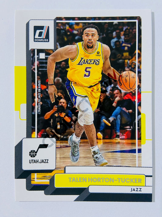 Talen Horton-Tucker - Los Angeles Lakers 2022-23 Panini Donruss #130