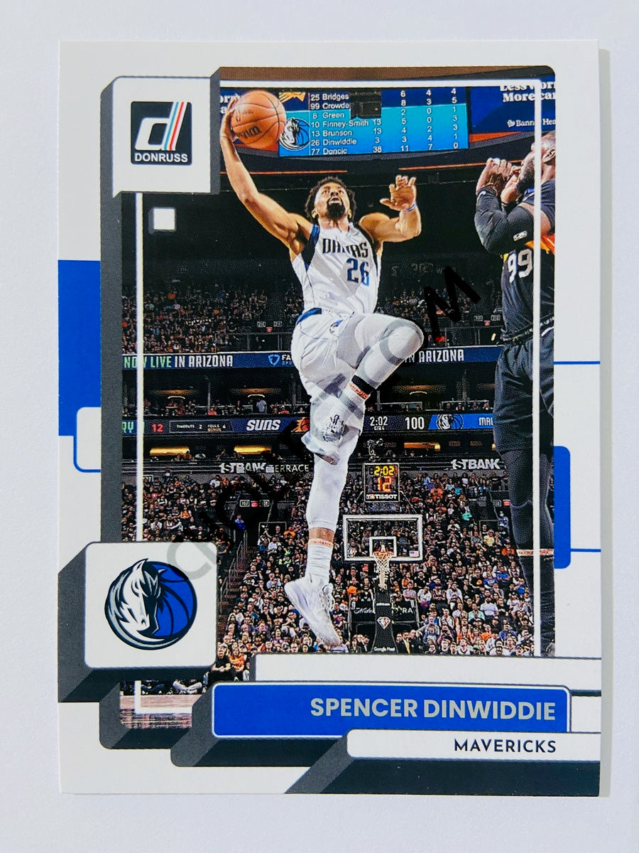 Spencer Dinwiddie - Dallas Mavericks 2022-23 Panini Donruss #144