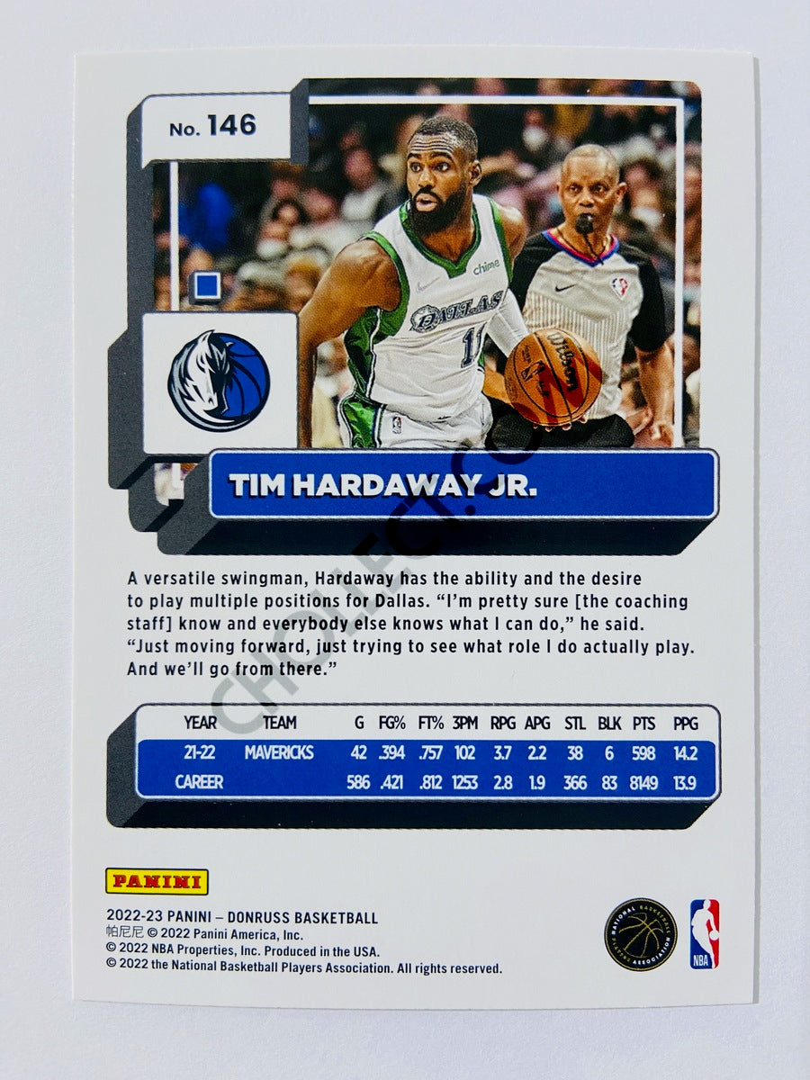 Tim Hardaway Jr. - Dallas Mavericks 2022-23 Panini Donruss #146