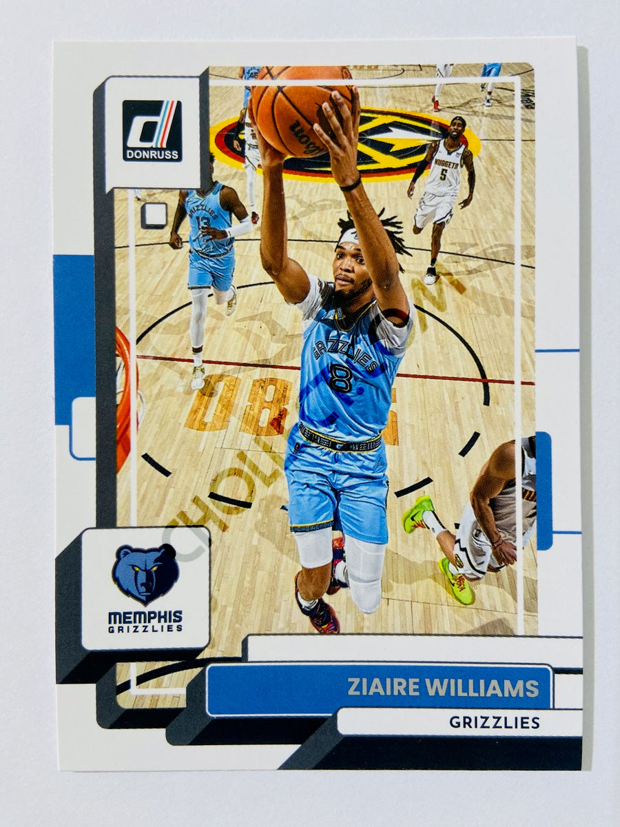 Ziaire Williams - Memphis Grizzlies 2022-23 Panini Donruss #160