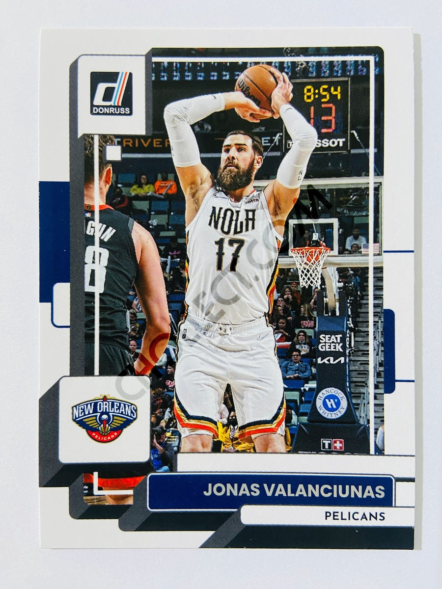 Jonas Valanciunas - New Orleans Pelicans 2022-23 Panini Donruss #163