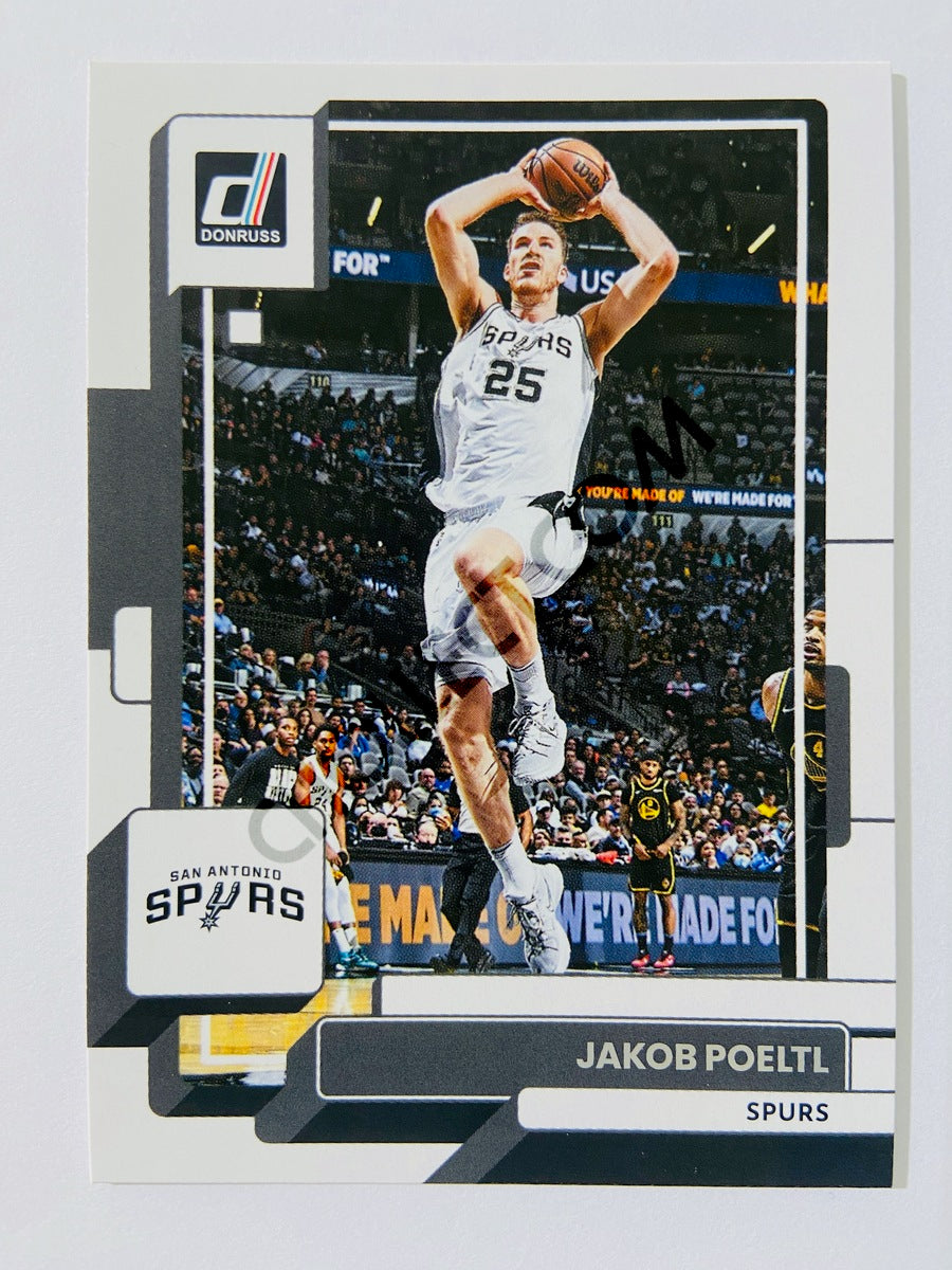 Jakob Poeltl - San Antonio Spurs 2022-23 Panini Donruss #172