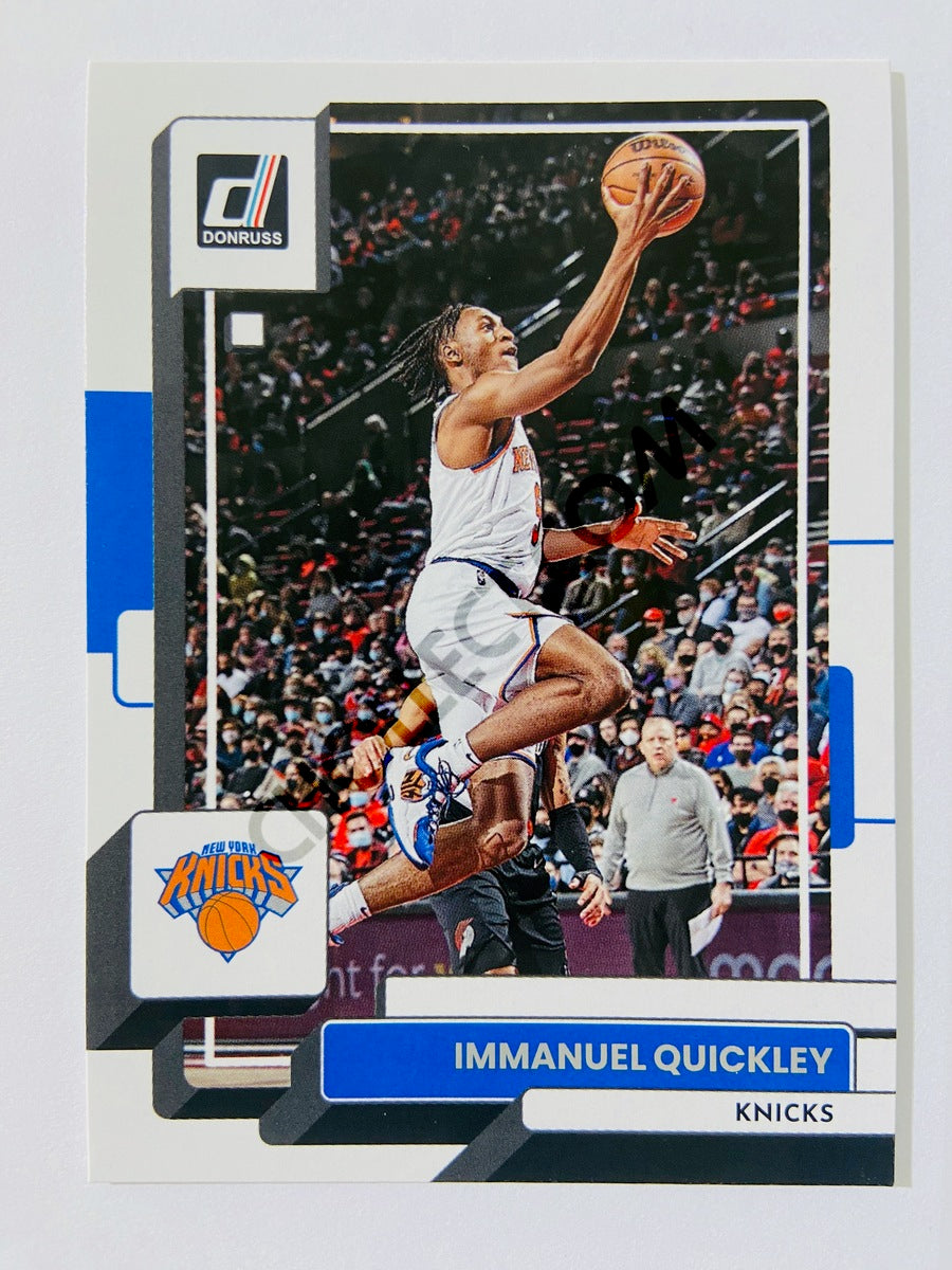 Immanuel Quickley - New York Knicks 2022-23 Panini Donruss #175