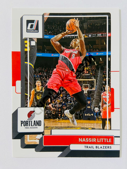 Nassir Little - Portland Trail Blazers 2022-23 Panini Donruss #188