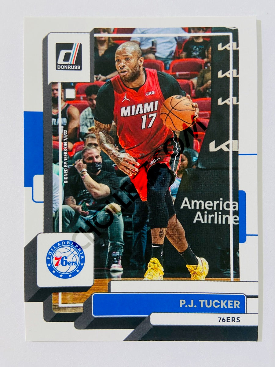 P.J. Tucker  - Philadelphia 76ers 2022-23 Panini Donruss #190