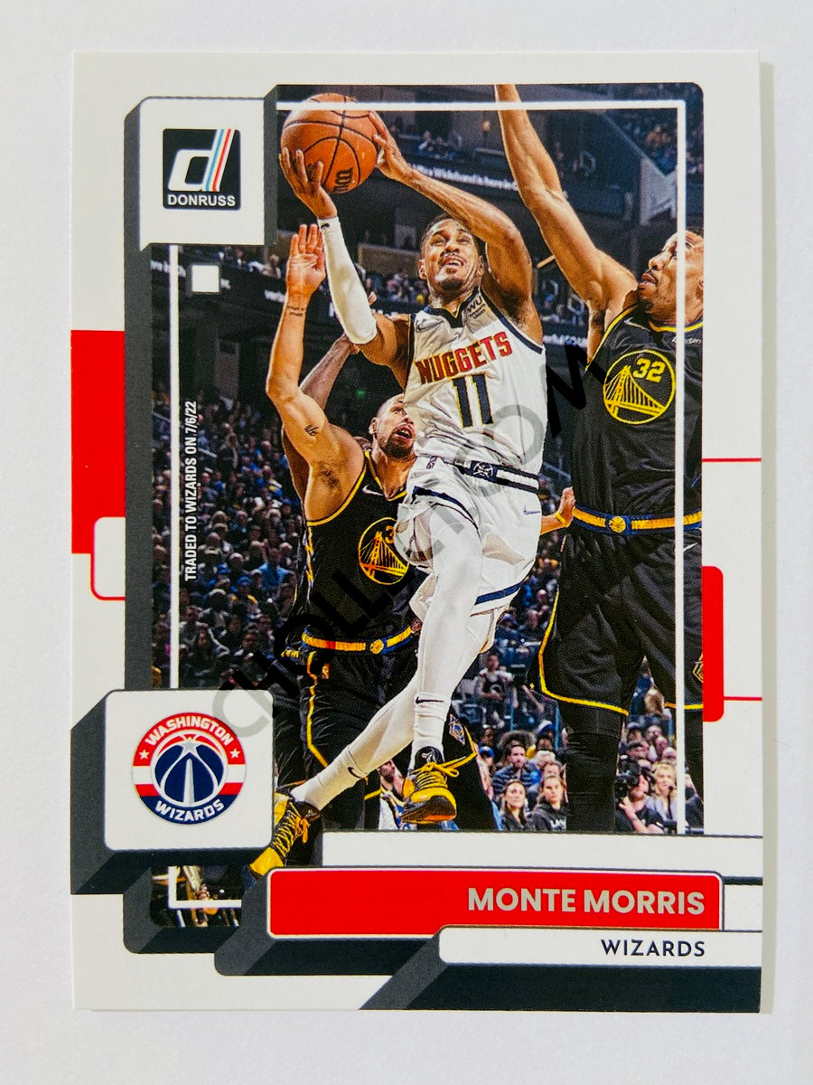 Monte Morris - Washington Wizards 2022-23 Panini Donruss #199