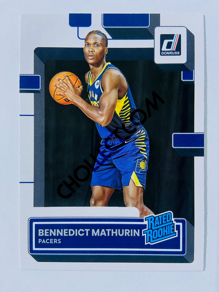 Bennedict Mathurin - Indiana Pacers 2022-23 Panini Donruss Rated Rookie #206