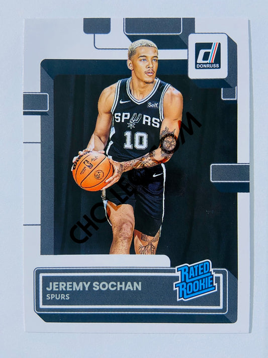 Jeremy Sochan - San Antonio Spurs 2022-23 Panini Donruss Rated Rookie #209