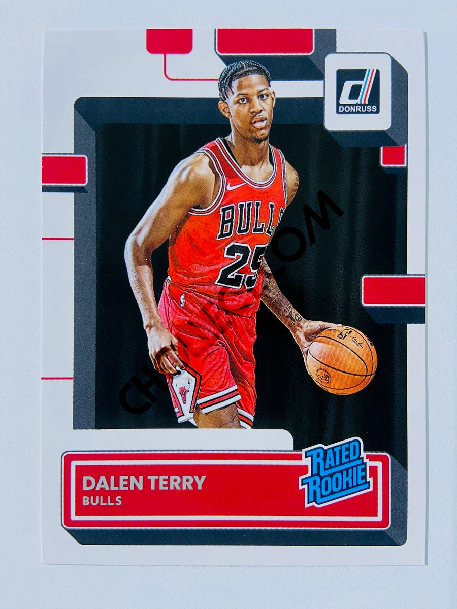 Dalen Terry - Chicago Bulls 2022-23 Panini Donruss Rated Rookie #218