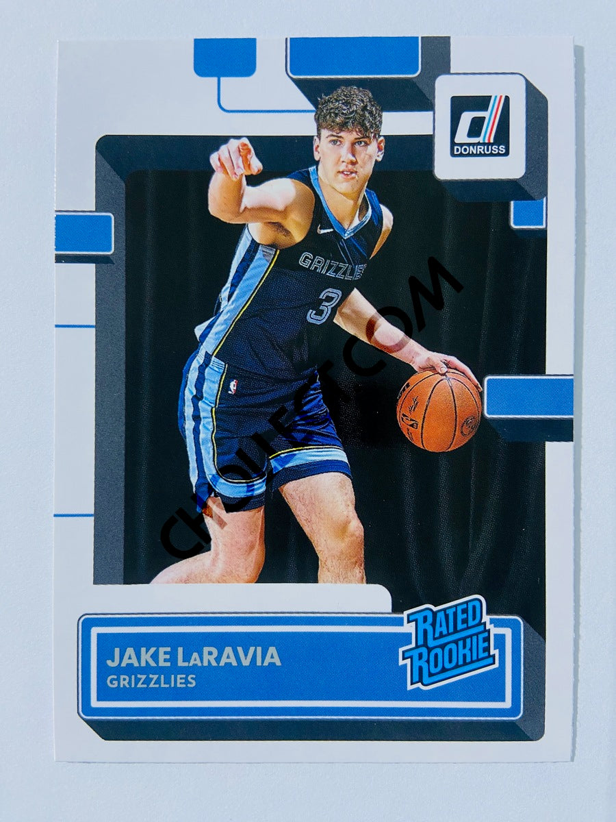 Jake LaRavia - Memphis Grizzlies 2022-23 Panini Donruss Rated Rookie #219