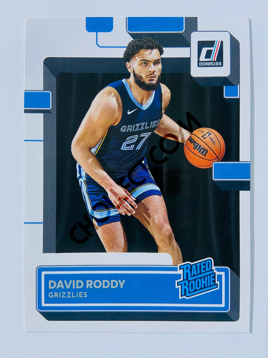 David Roddy - Memphis Grizzlies 2022-23 Panini Donruss Rated Rookie #223