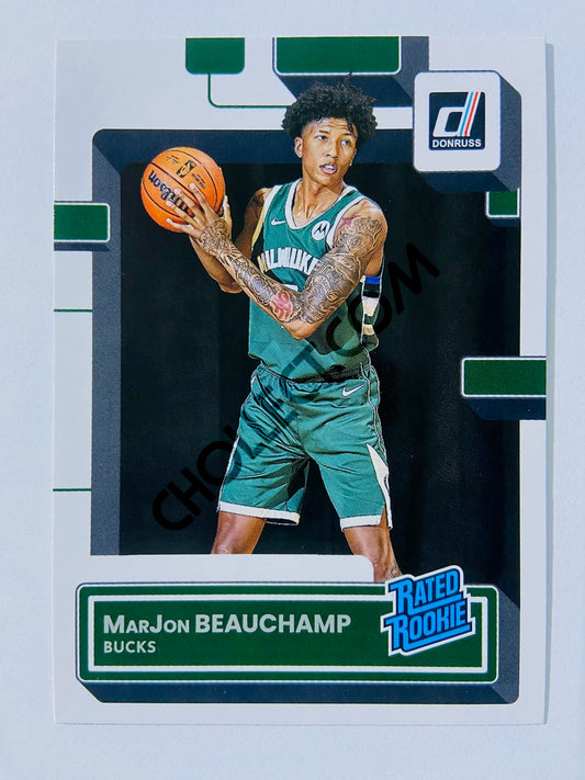 MarJon Beauchamp - Milwaukee Bucks 2022-23 Panini Donruss Rated Rookie #224