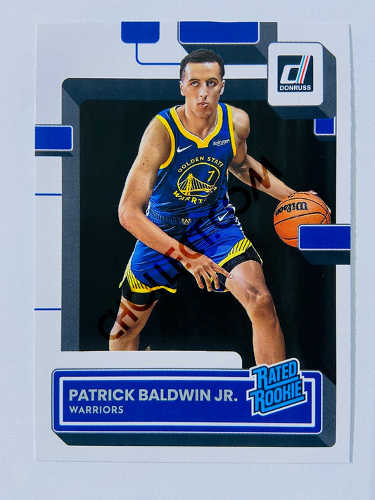 Patrick Baldwin Jr. - Golden State Warriors 2022-23 Panini Donruss Rated Rookie #228