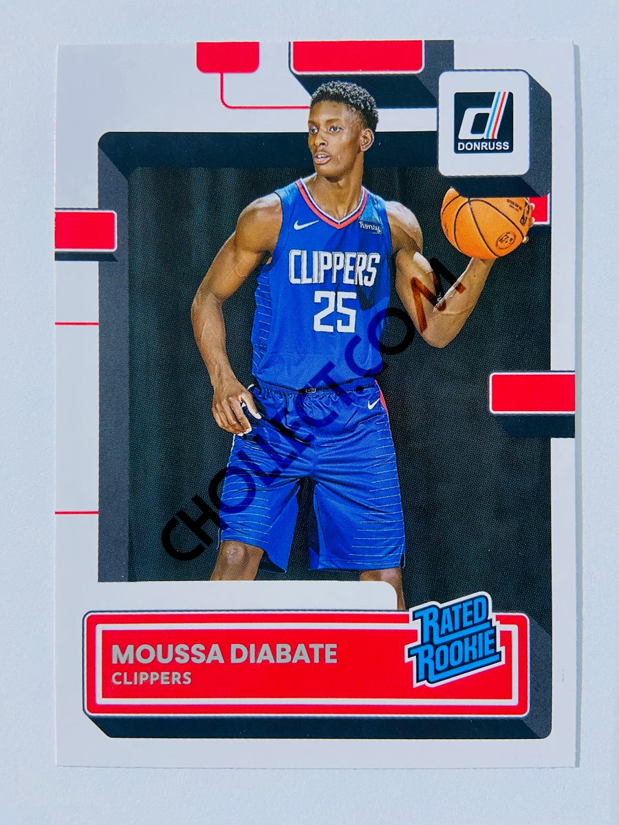 Moussa Diabate - Los Angeles Clippers 2022-23 Panini Donruss Rated Rookie #237