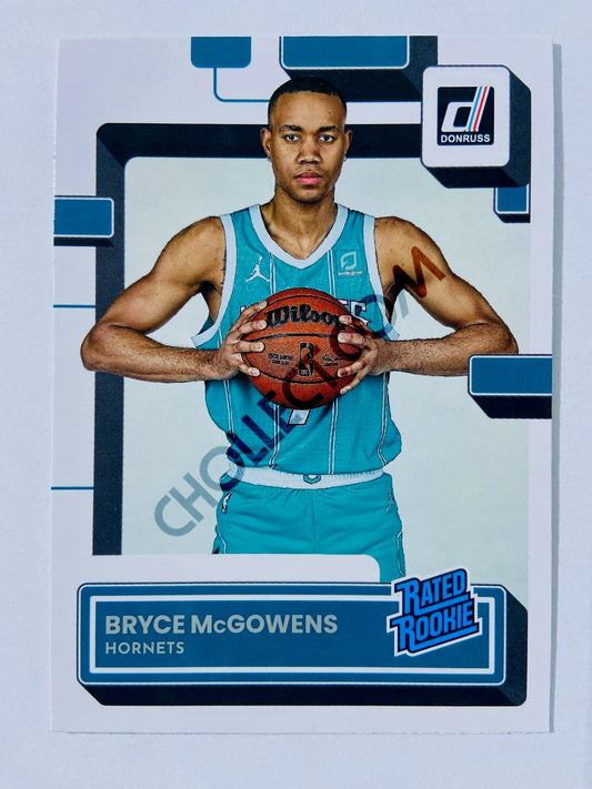 Bryce McGowens - Charlotte Hornets 2022-23 Panini Donruss Rated Rookie #242