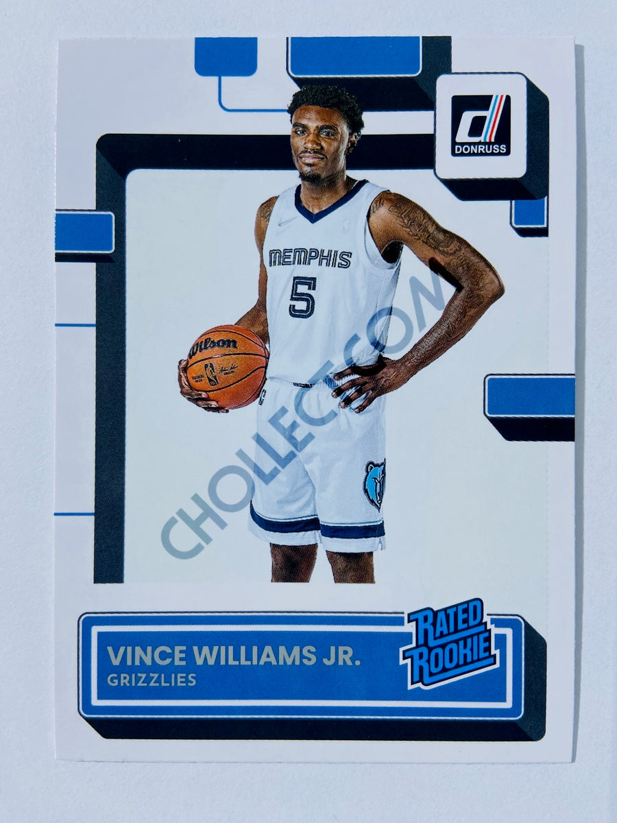 Vince Williams Jr. - Memphis Grizzlies 2022-23 Panini Donruss Rated Rookie #246