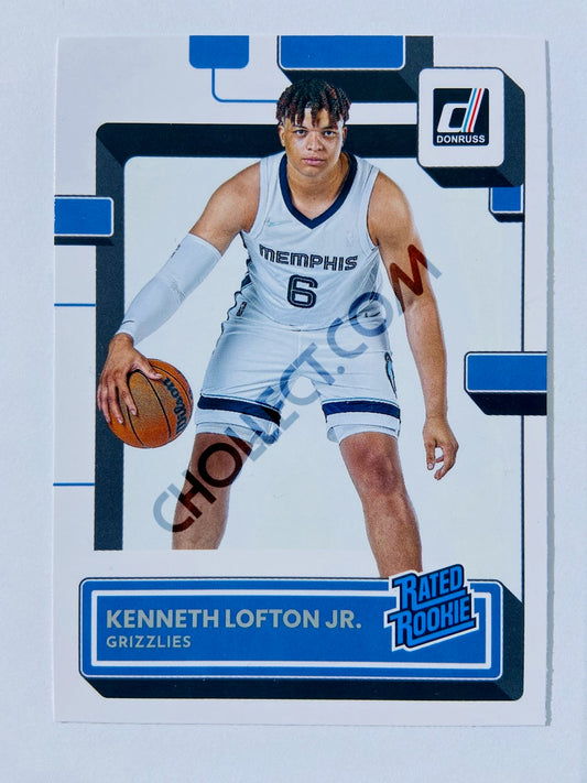 Kenneth Lofton Jr. - Memphis Grizzlies 2022-23 Panini Donruss Rated Rookie #250