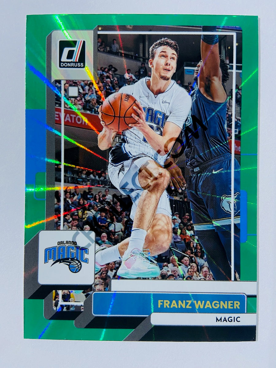 Franz Wagner - Orlando Magic 2022-23 Panini Donruss Holo Green Laser Parallel #77