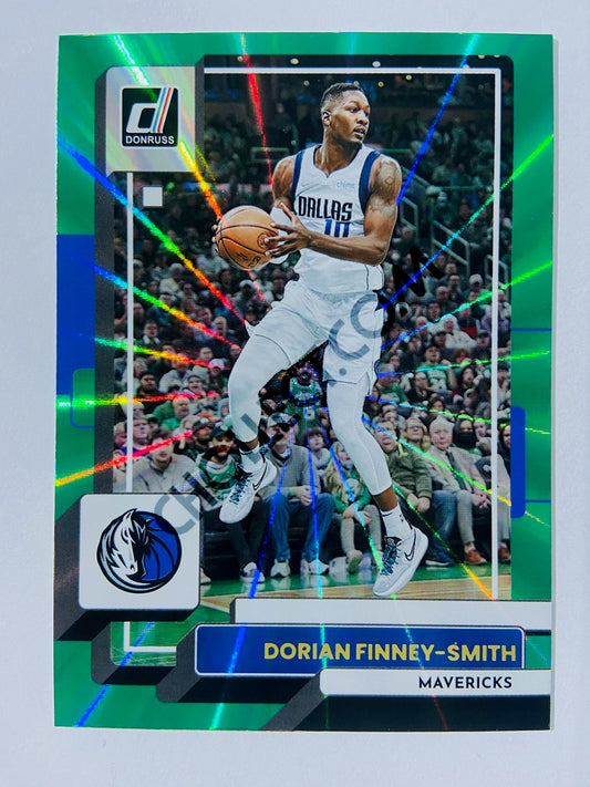 Dorian Finney-Smith - Dallas Mavericks 2022-23 Panini Donruss Holo Green Laser Parallel #147