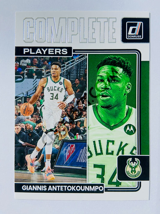 Giannis Antetokounmpo - Milwaukee Bucks 2022-23 Panini Donruss Complete Players #4