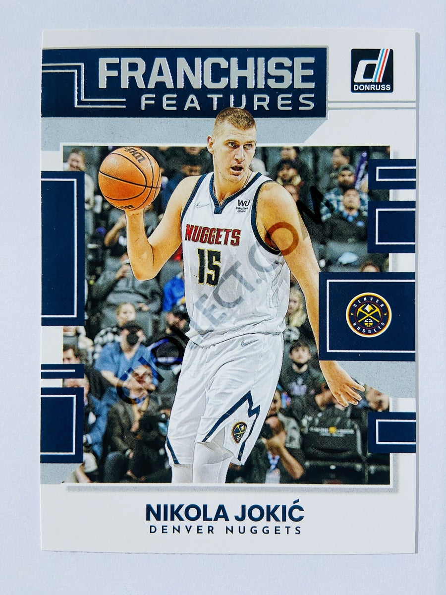 Nikola Jokic - Denver Nuggets 2022-23 Panini Donruss Franchise Features Insert #16