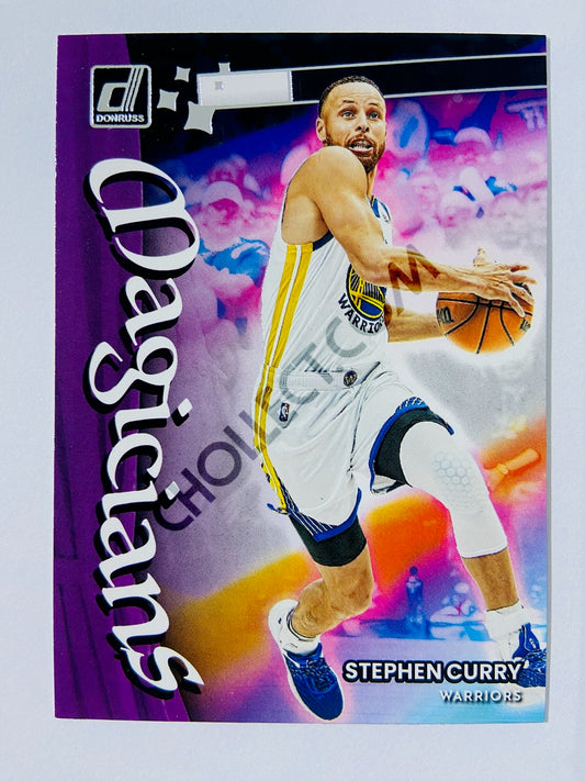 Stephen Curry - Golden State Warriors 2022-23 Panini Donruss Magicians Insert #3