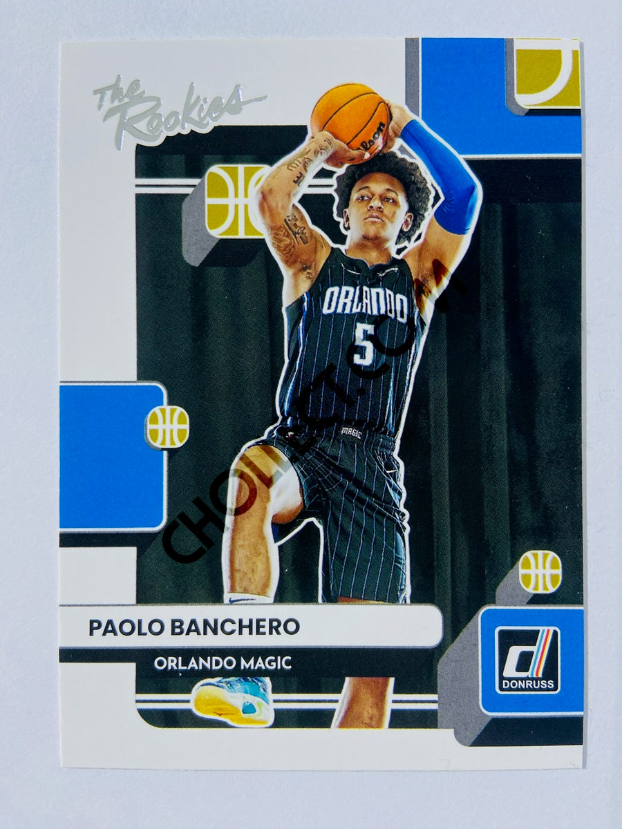 Paolo Banchero  - Orlando Magic 2022-23 Panini Donruss The Rookies Insert #1