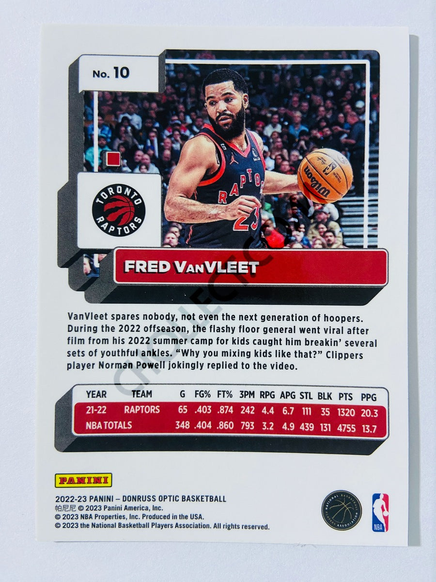 Fred VanVleet - Toronto Raptors 2022-23 Panini Donruss Optic #10