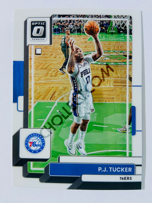 P.J. Tucker  - Philadelphia 76ers 2022-23 Panini Donruss Optic #14