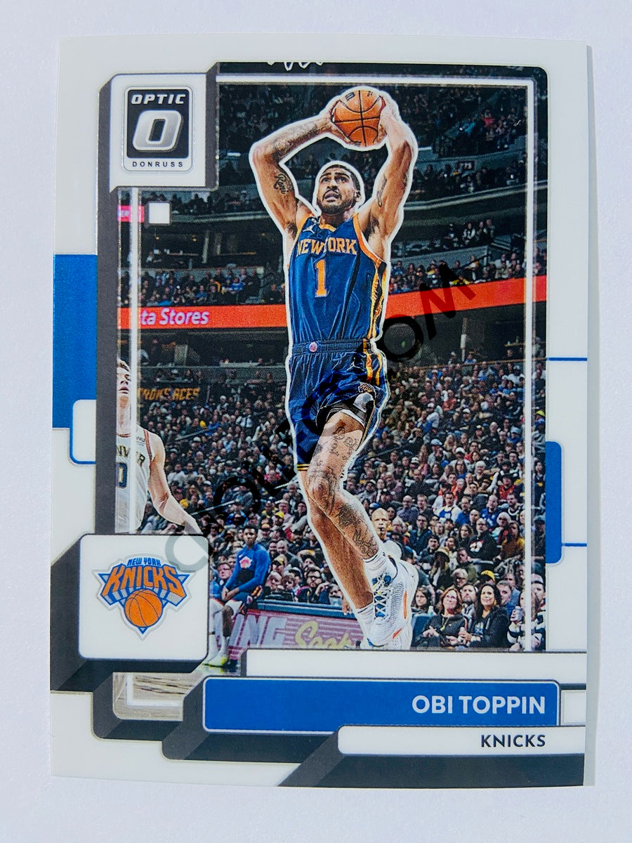 Obi Toppin - New York Knicks 2022-23 Panini Donruss Optic #15