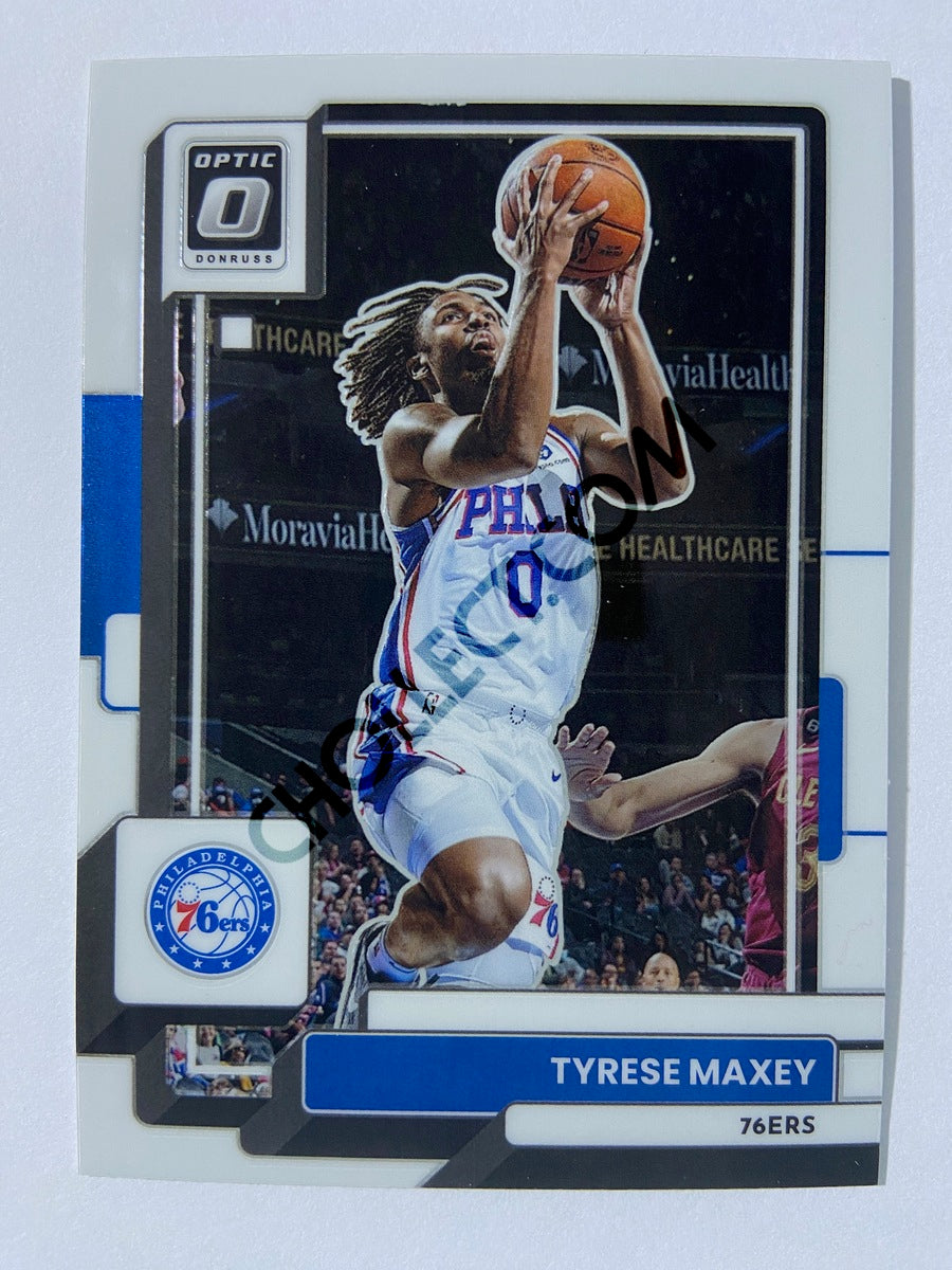 Tyrese Maxey - Philadelphia 76ers 2022-23 Panini Donruss Optic #26