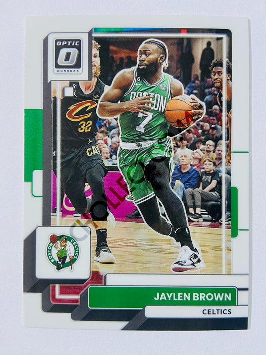 Jaylen Brown - Boston Celtics 2022-23 Panini Donruss Optic #32