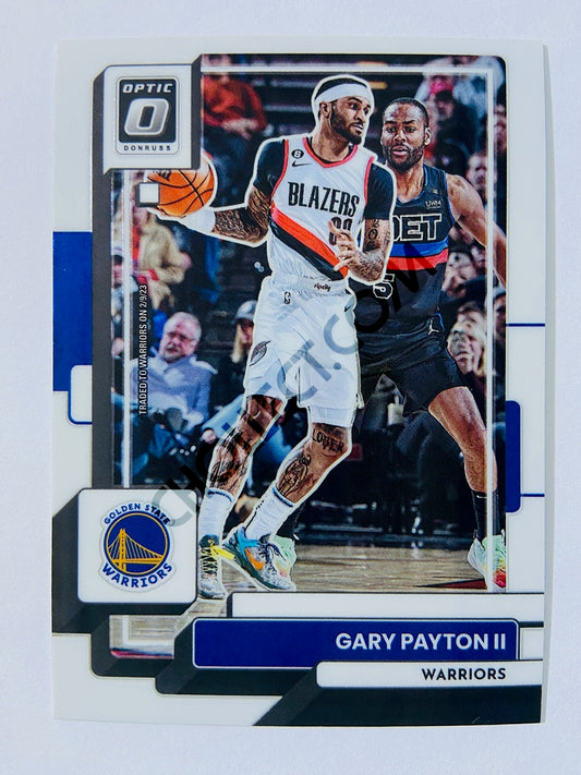 Gary Payton II - Golden State Warriors 2022-23 Panini Donruss Optic #41