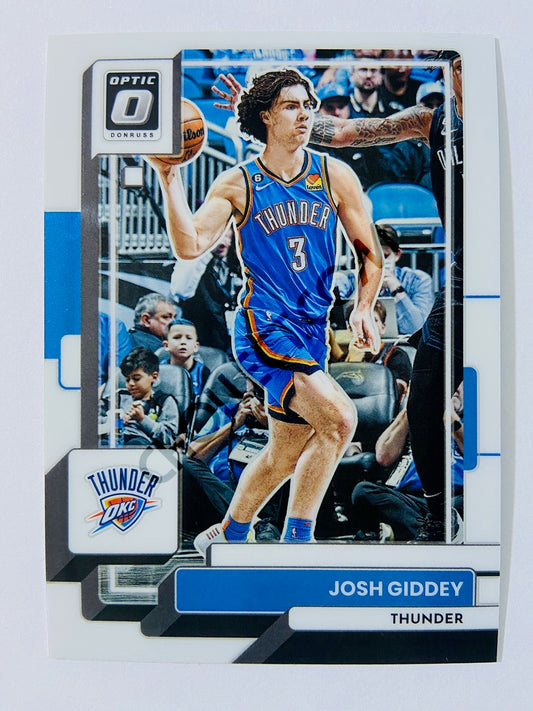 Josh Giddey - Oklahoma City Thunder 2022-23 Panini Donruss Optic #43