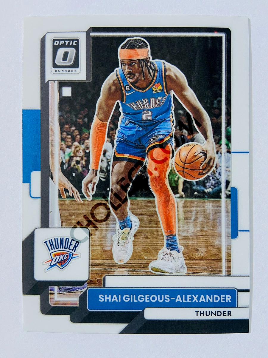 Shai Gilgeous-Alexander - Oklahoma City Thunder 2022-23 Panini Donruss Optic #44