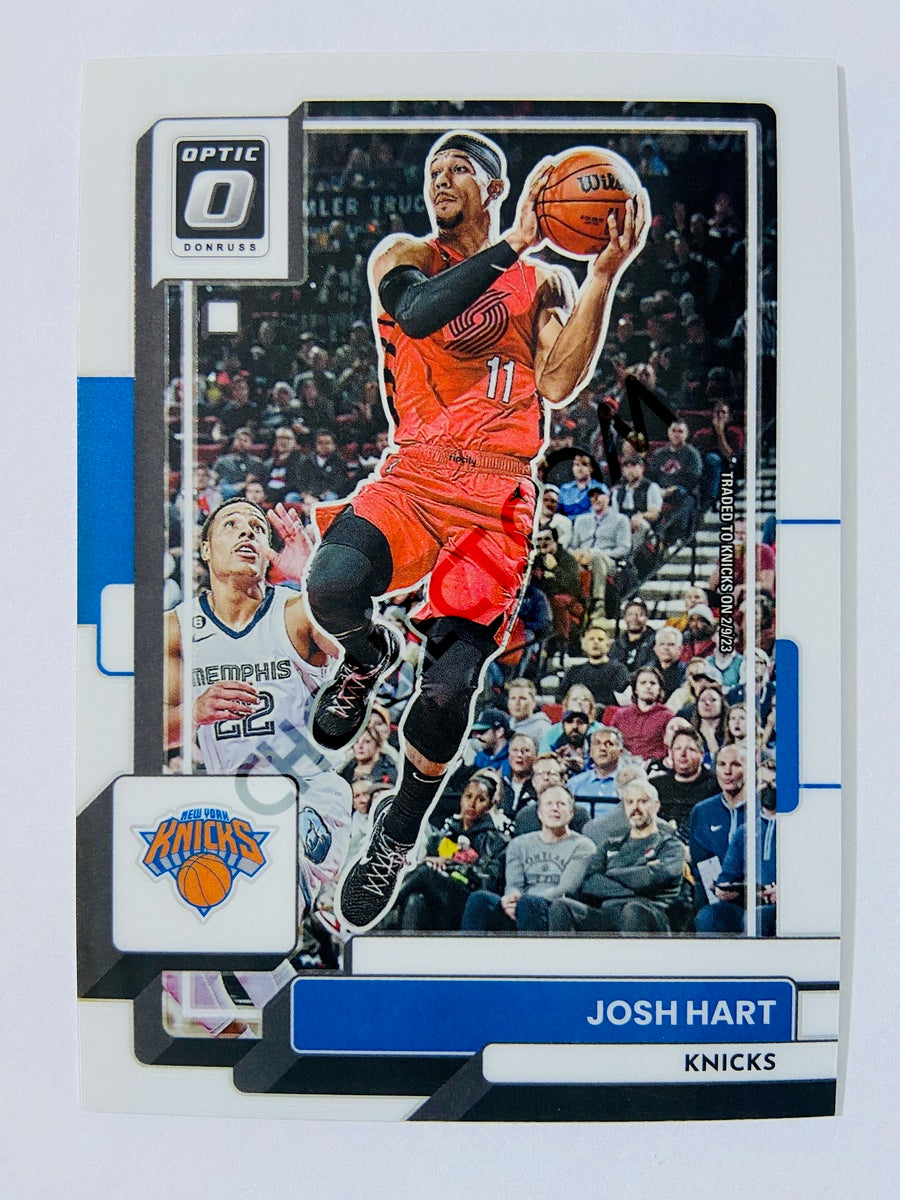 Josh Hart - New York Knicks 2022-23 Panini Donruss Optic #55